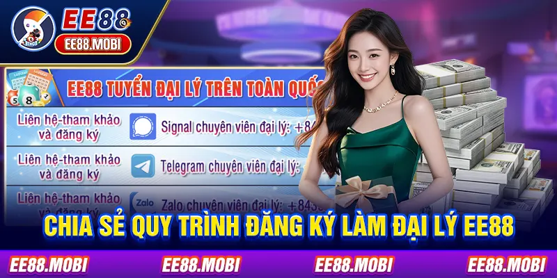 Chia sẻ quy trình đăng ký làm đại lý EE88 Chia sẻ quy trình đăng ký làm đại lý EE88